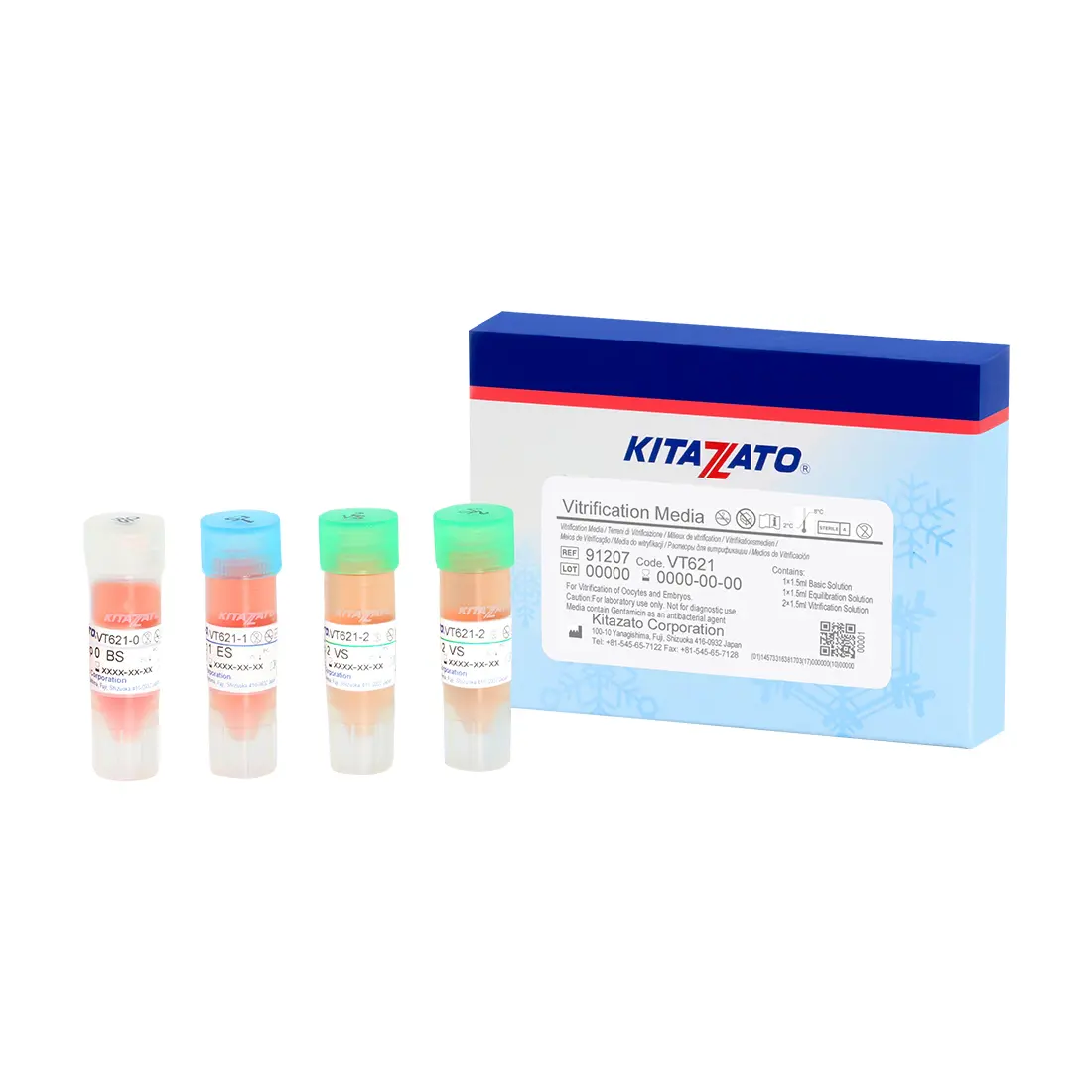 Oocyte / Embryo Vitrification・Thawing Media (VT621・VT622)C